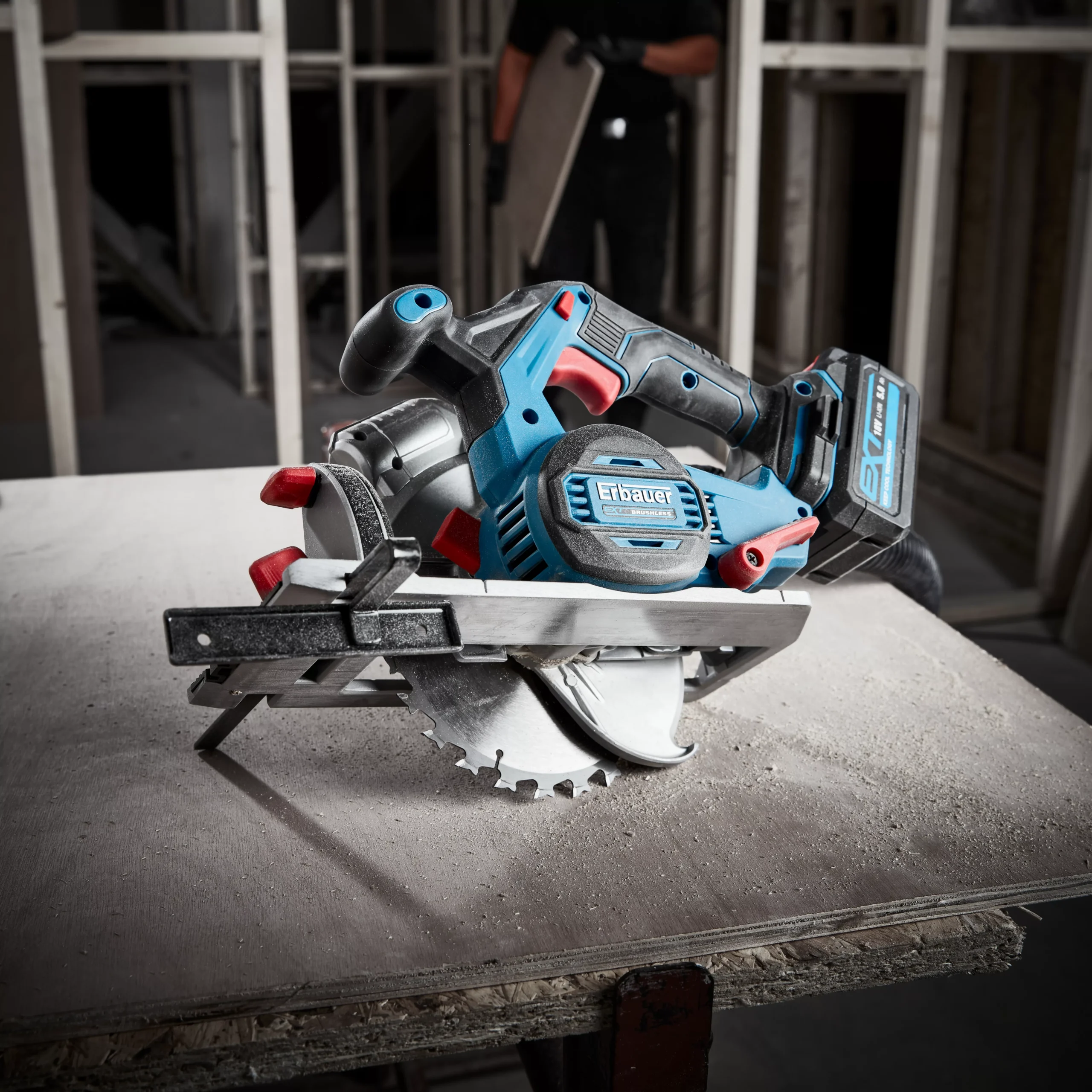 Erbauer EXT 18V 165mm Cordless Circular Saw ECS18-Li - Bare 7 Erbauer EXT 18V 165mm Cordless Circular Saw ECS18-Li - Bare - Image 5