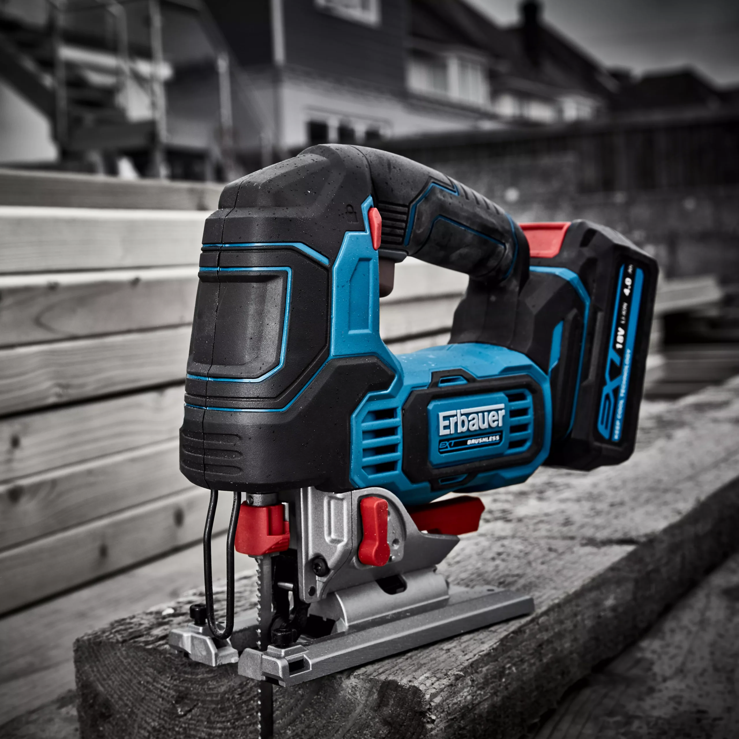 Erbauer EXT 4Ah Li-ion 18V Cordless Jigsaw 1 Battery EJS18-Li 4 Erbauer EXT 4Ah Li-ion 18V Cordless Jigsaw 1 Battery EJS18-Li - Image 2