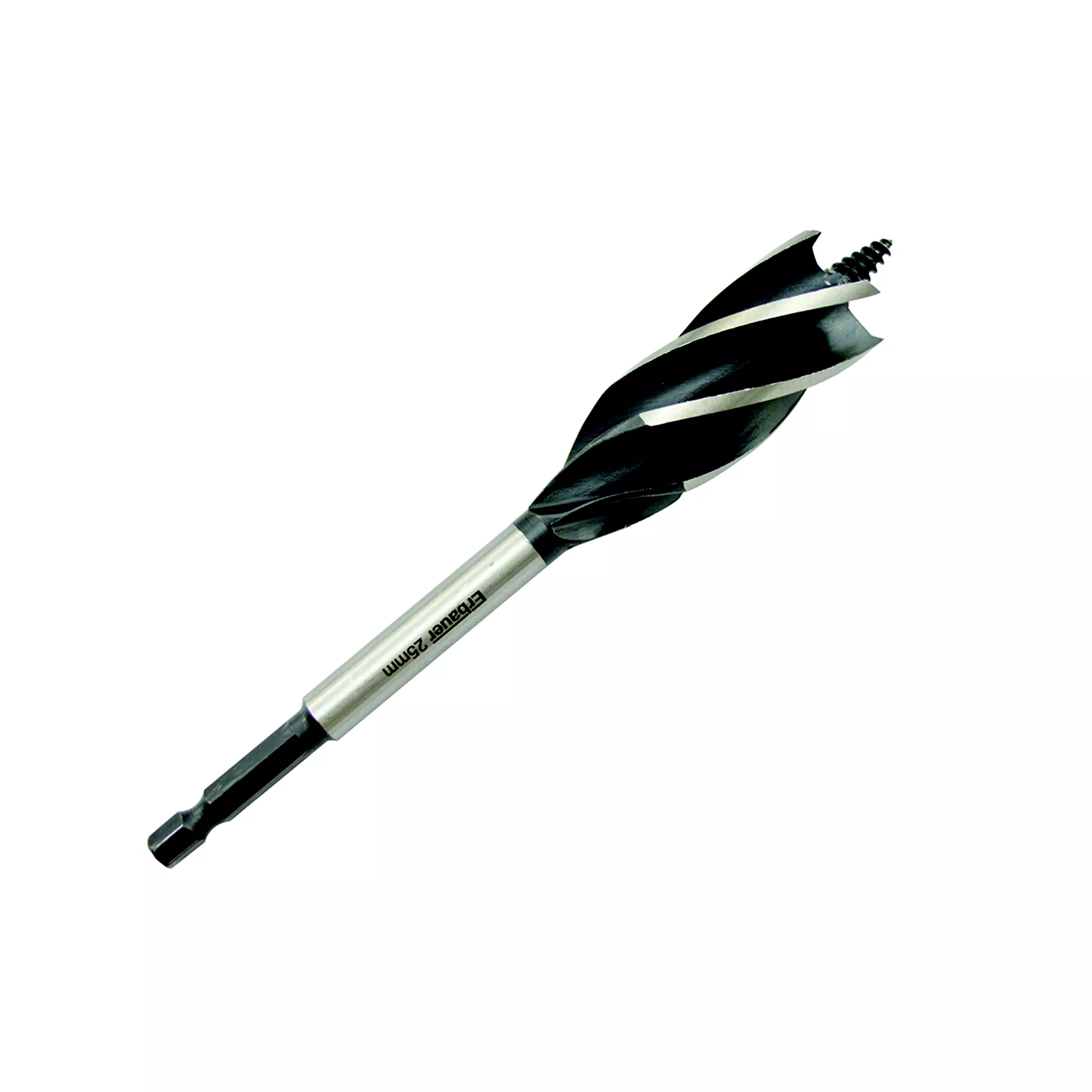 Erbauer Hex Wood Drill Bit (Dia)25mm (L)165mm 3 Erbauer Hex Wood Drill Bit (Dia)25mm (L)165mm