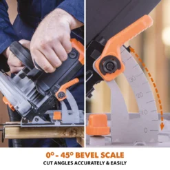 Evolution 1200W 240V 185mm Corded Circular Saw R185CCSL240 -Hozelock Shop evolution 1200w 240v 185mm corded circular saw r185ccsl2400849713074065 08i BQ