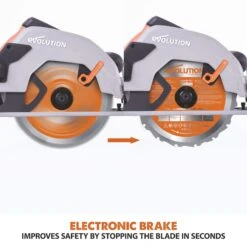 Evolution 1200W 240V 185mm Corded Circular Saw R185CCSL240 -Hozelock Shop evolution 1200w 240v 185mm corded circular saw r185ccsl2400849713074065 21bq