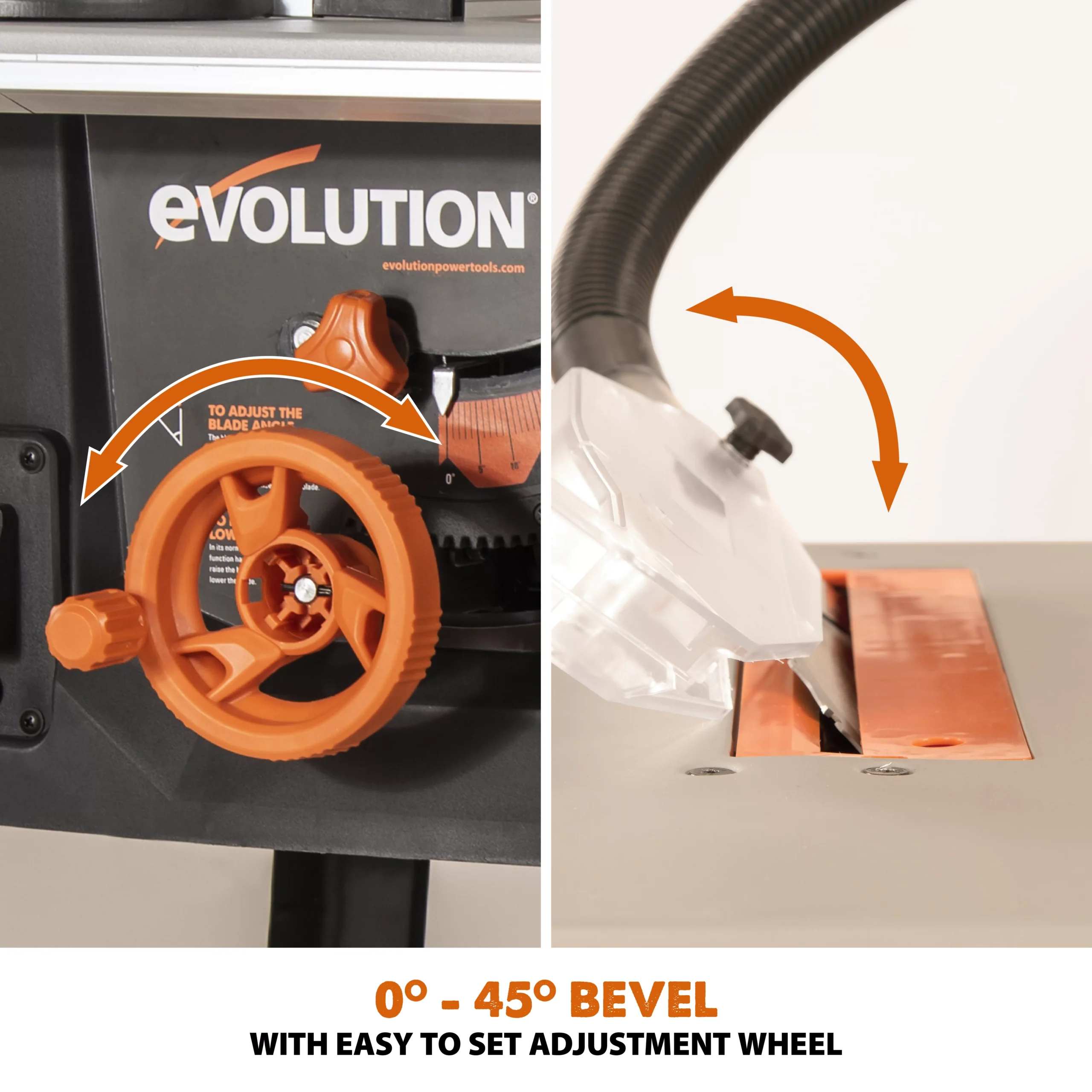 Evolution 1500W 240V 255mm Corded Table Saw R255MTS 16 Evolution 1500W 240V 255mm Corded Table Saw R255MTS - Image 14