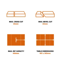 Evolution 1500W 240V 255mm Corded Table Saw R255MTS 35 Evolution 1500W 240V 255mm Corded Table Saw R255MTS -Hozelock Shop evolution 1500w 240v 255mm corded table saw r255mts0849713077851 36t BQ