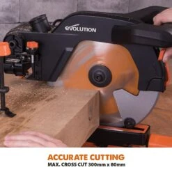 Evolution 2000W 240V 255mm Corded Sliding Mitre Saw R255SMS -Hozelock Shop evolution 2000w 240v 255mm corded sliding mitre saw r255sms0849713073716 19bq