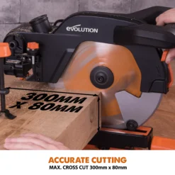 Evolution 2000W 240V 255mm Corded Sliding Mitre Saw R255SMS -Hozelock Shop evolution 2000w 240v 255mm corded sliding mitre saw r255sms0849713073716 27i BQ