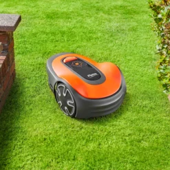 Flymo Easilife Go 250 Cordless Robotic Lawnmower -Hozelock Shop flymo easilife go 250 cordless robotic lawnmower7392930545144 03i bq