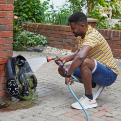 Flymo Easilife Go 250 Cordless Robotic Lawnmower -Hozelock Shop flymo easilife go 250 cordless robotic lawnmower7392930545144 04i bq