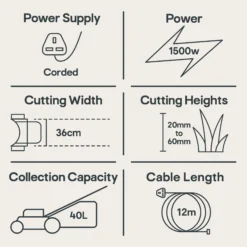 Flymo Speedi-Mo Corded Rotary Lawnmower -Hozelock Shop flymo speedi mo corded rotary lawnmower7391736343046 01t EN bq