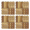 GoodHome Lempa Brown Acacia Clippable Deck Tile (L)0.3m (W)300mm (T)24mm, Pack Of 4 -Hozelock Shop goodhome lempa brown acacia clippable deck tile l 0 3m w 300mm t 24mm pack of 45059340066035 10c