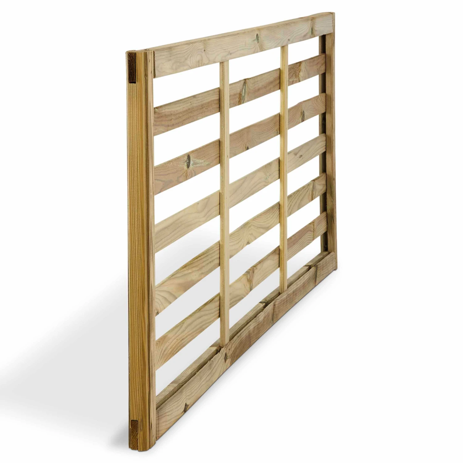 GoodHome Neva Pin Timber Trellis Panel (W)179cm X (H)52cm 4 GoodHome Neva Pin Timber Trellis Panel (W)179cm X (H)52cm - Image 2