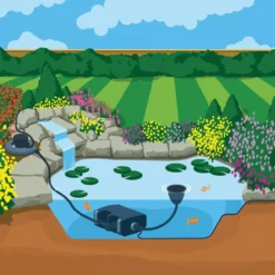 Hozelock Aquaforce Pond Filter System -Hozelock Shop hozelock aquaforce pond filter system5010646052115 01i