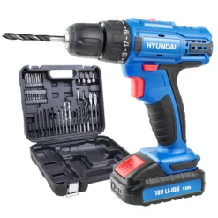 Hyundai 18V 1 X 1.5Ah Li-ion Cordless Drill Driver HY2175