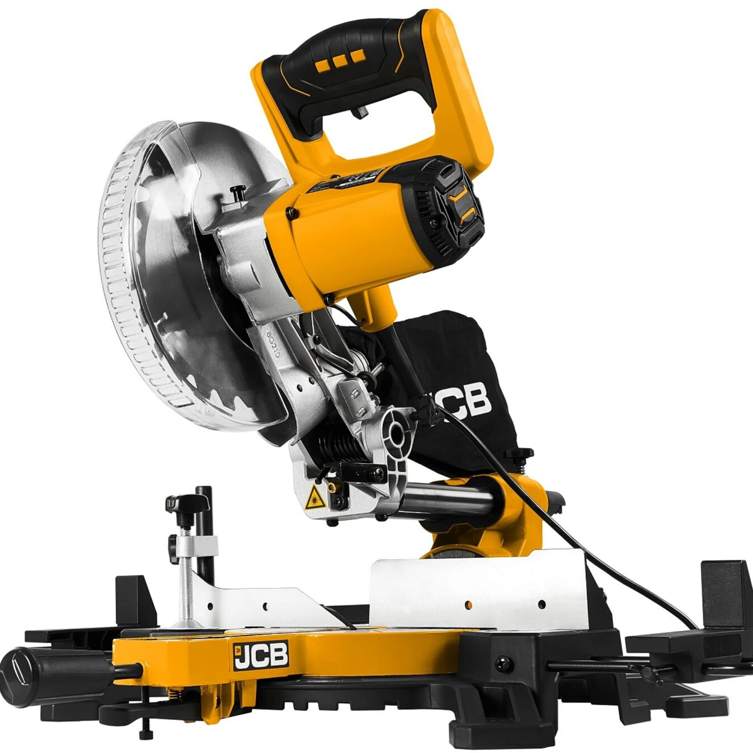 JCB 1500W 240V 210mm Corded Sliding Mitre Saw JCB-MS210-SB 5 JCB 1500W 240V 210mm Corded Sliding Mitre Saw JCB-MS210-SB - Image 3