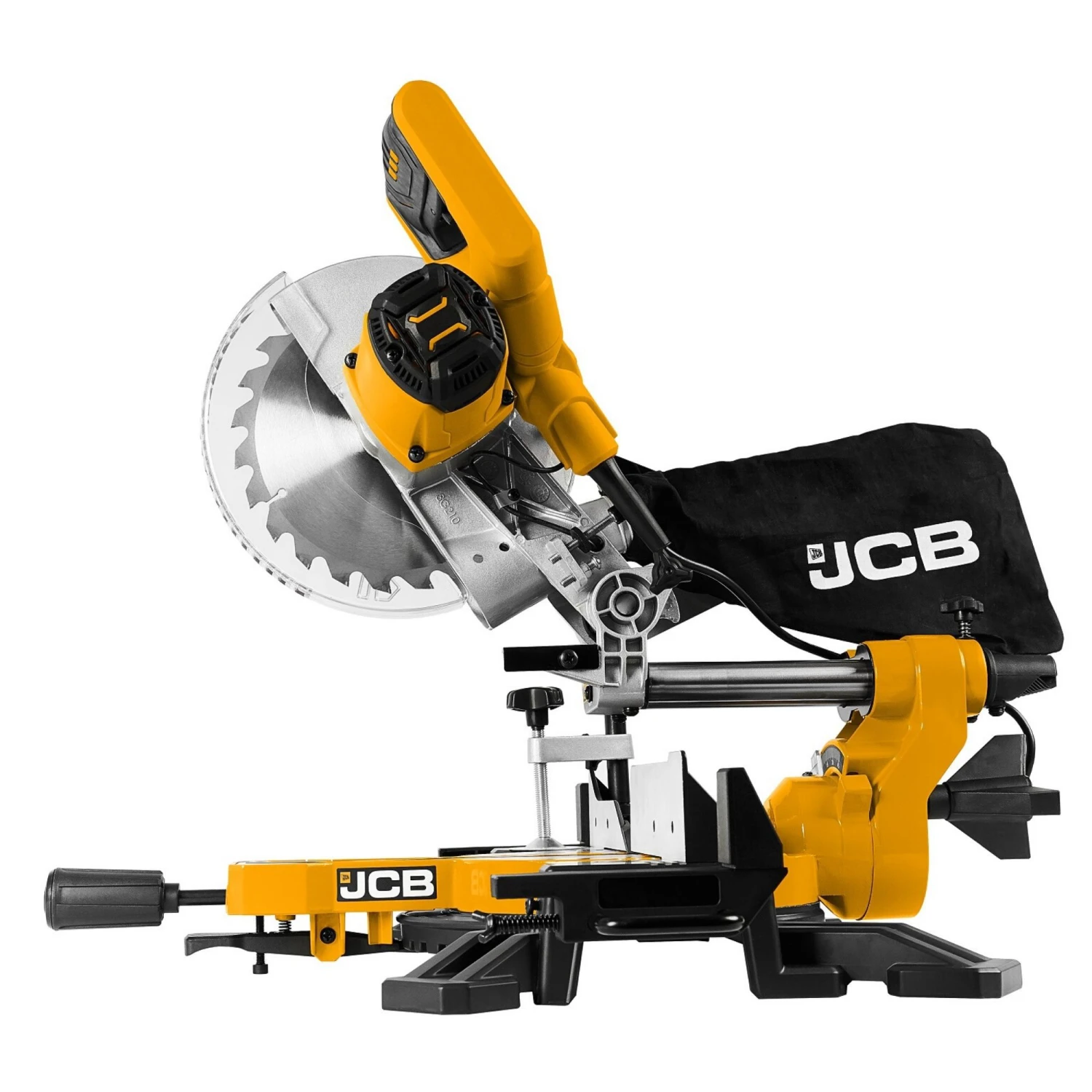 JCB 1500W 240V 210mm Corded Sliding Mitre Saw JCB-MS210-SB 4 JCB 1500W 240V 210mm Corded Sliding Mitre Saw JCB-MS210-SB - Image 2