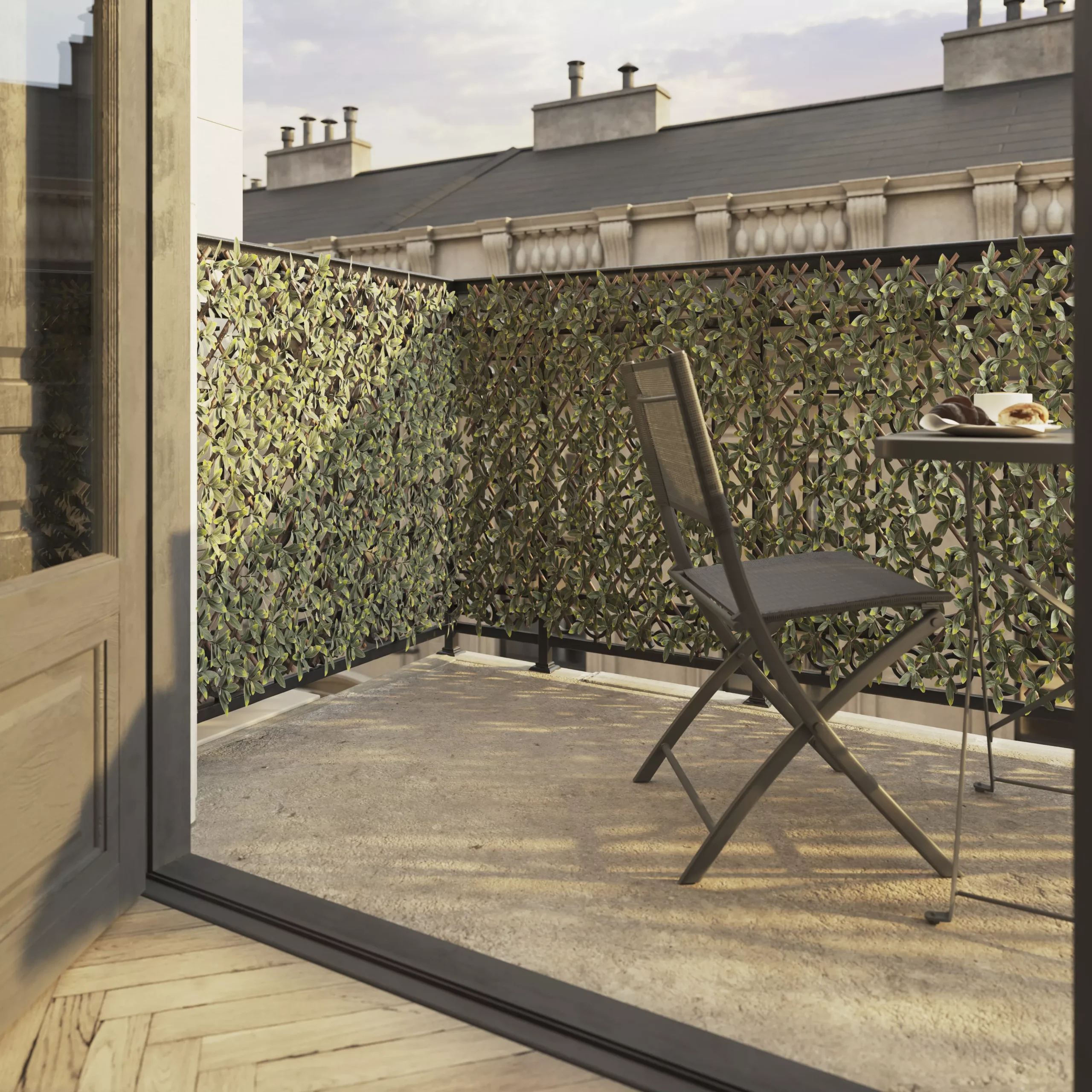 Klikstrom Extensible Fence With Bayberry Leaves Square Artificial Plant Wall, (H)1m (W)2m 8 Klikstrom Extensible Fence With Bayberry Leaves Square Artificial Plant Wall, (H)1m (W)2m - Image 6