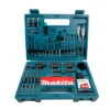 Makita 100 Piece Straight Mixed Drill & Screwdriver Bit Set -Hozelock Shop makita 100 piece straight mixed drill screwdriver bit set0088381476584 01c bq