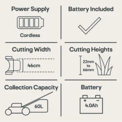 Mountfield Freedom500 Empress 46 Li Kit Cordless 48V Rotary Lawnmower -Hozelock Shop mountfield freedom500 empress 46 li kit cordless 48v rotary lawnmower8008984854352 01t EN bq