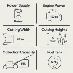 Mountfield SP160R 123cc Petrol Rotary Lawnmower -Hozelock Shop mountfield sp160r 123cc petrol rotary lawnmower8008984848313 01t EN bq
