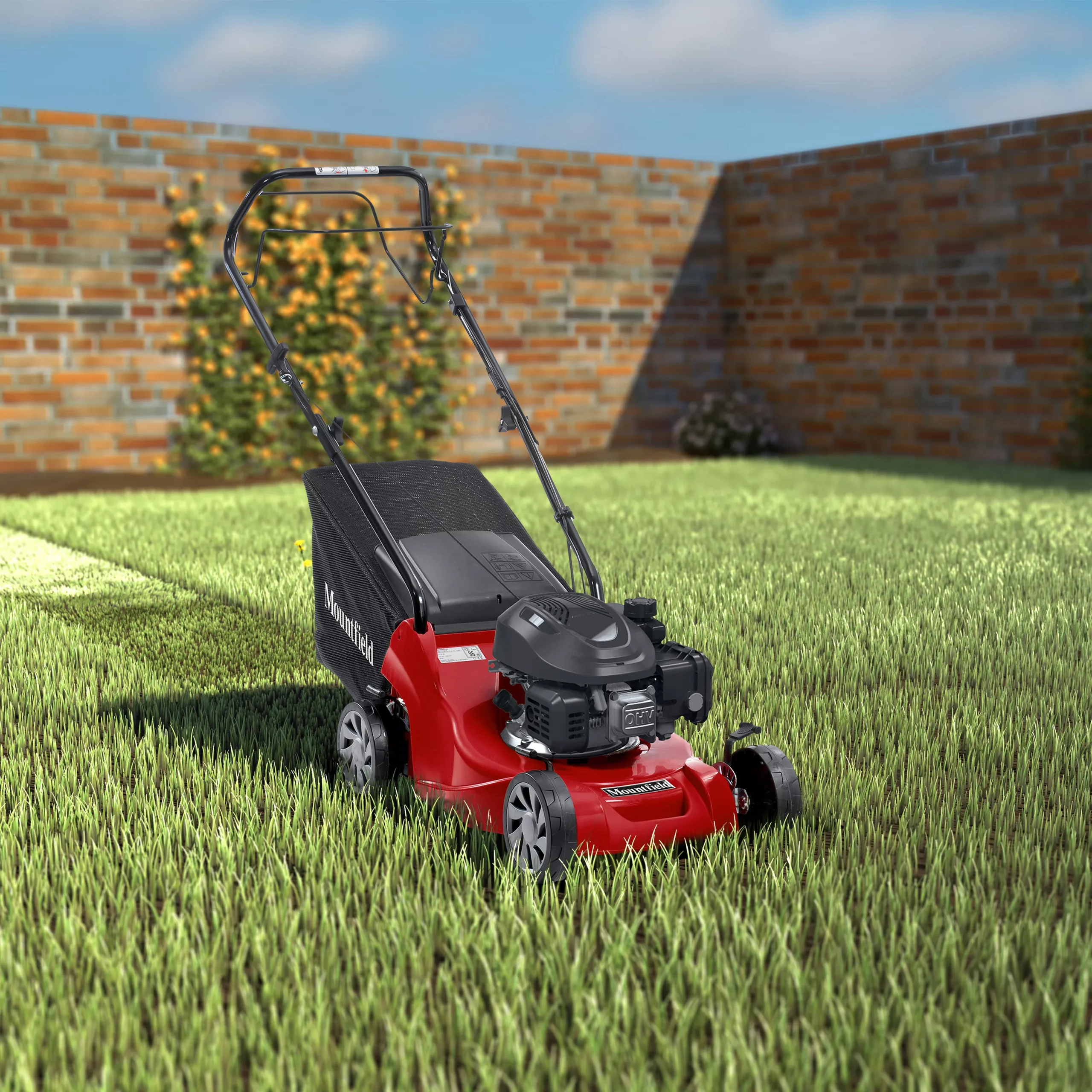 Mountfield SP164 123cc Petrol Lawnmower 4 Mountfield SP164 123cc Petrol Lawnmower - Image 2