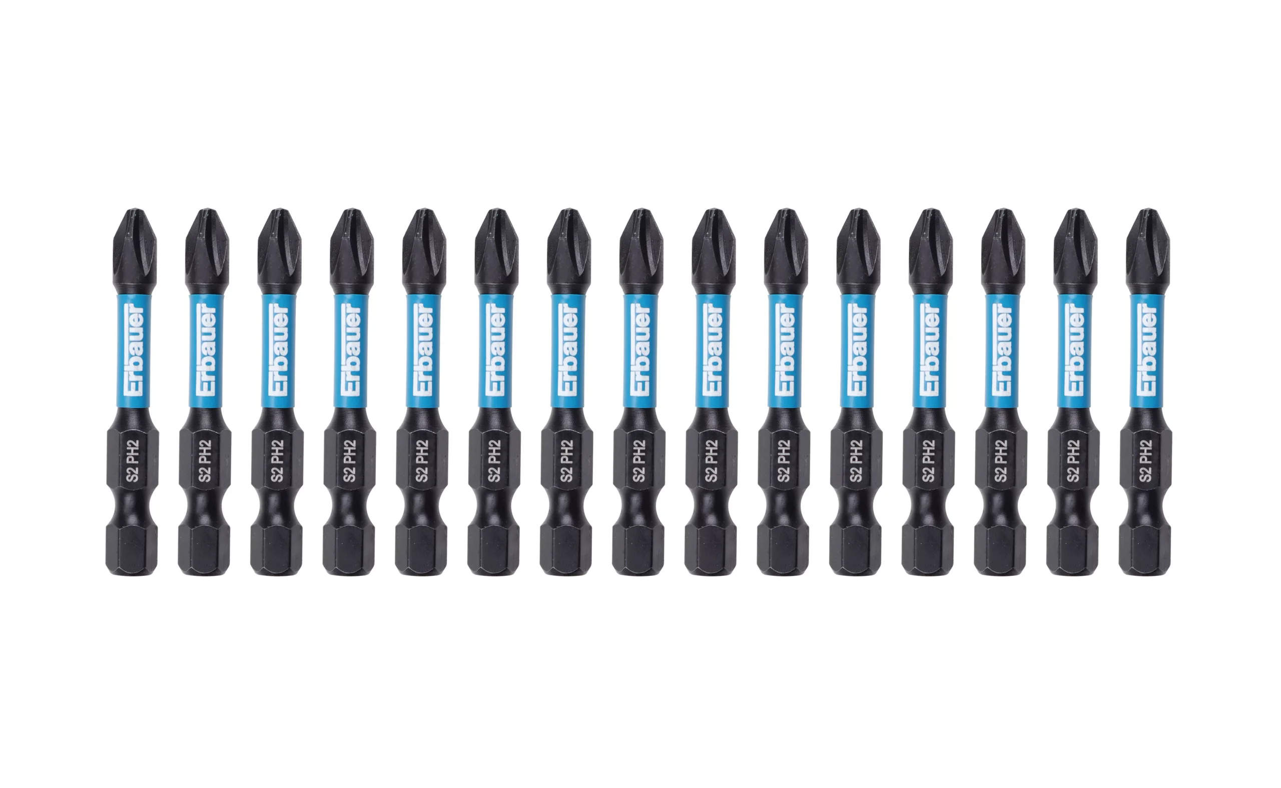 PH2 Screwdriver Bits PH2 (L)50mm, Set Of 15 4 PH2 Screwdriver Bits PH2 (L)50mm, Set Of 15 - Image 2