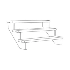 Richard Burbidge Redwood Deck Step (W)1066mm (T)40mm, Set Of 5 7 Richard Burbidge Redwood Deck Step (W)1066mm (T)40mm, Set Of 5 -Hozelock Shop richard burbidge redwood deck step w 1066mm t 40mm set of 55000473080351 01t BQ