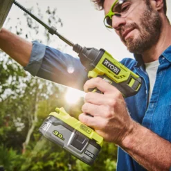 Ryobi 18V Cordless Impact Driver R18ID2-0 - Bare Unit -Hozelock Shop ryobi 18v cordless impact driver r18id2 0 bare unit4892210182746 03i