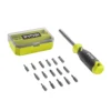 Ryobi Accessories 17 Piece Precision Mixed Screwdriver Set -Hozelock Shop ryobi accessories 17 piece precision mixed screwdriver set4892210225184 02c bq