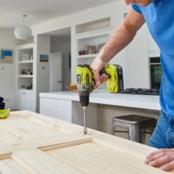 Ryobi ONE+ 18V 2 X 2Ah Li-ion Brushless Cordless Combi Drill R18PD5-220S -Hozelock Shop ryobi one 18v 2 x 2ah li ion brushless cordless combi drill r18pd5 220s4892210160805 02i bq