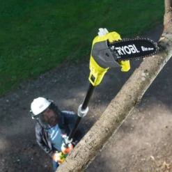 Ryobi ONE+ 18V Cordless Pole Saw RPP182020 8 Ryobi ONE+ 18V Cordless Pole Saw RPP182020 -Hozelock Shop ryobi one 18v cordless pole saw rpp1820204892210216922 01i bq