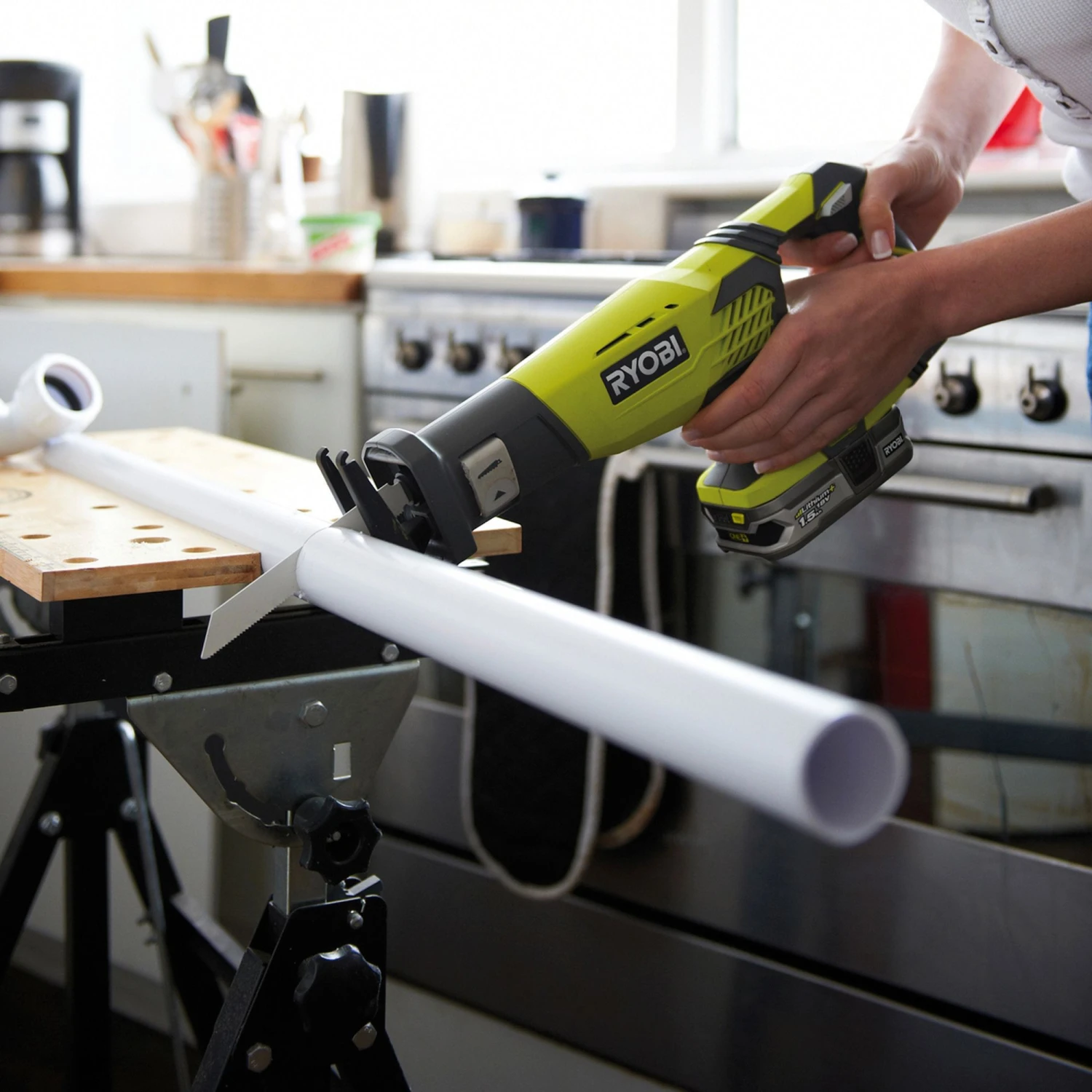 Ryobi ONE+ 18V Cordless Reciprocating Saw RRS1801M - Bare 6 Ryobi ONE+ 18V Cordless Reciprocating Saw RRS1801M - Bare - Image 4