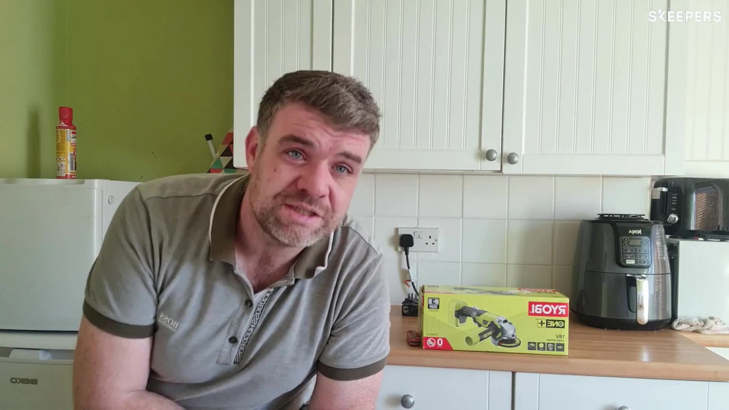 Ryobi ONE+ 18V One+ 115mm Brushed Cordless Angle Grinder R18AG-0 - Bare Unit 4 Ryobi ONE+ 18V One+ 115mm Brushed Cordless Angle Grinder R18AG-0 - Bare Unit - Image 2