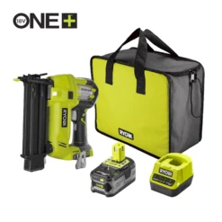 Ryobi One Plus 18V 50mm 1 X 4.0Ah Li-ion One+ Cordless Straight Nailer R18N18G-140SK