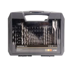 Universal 100 Piece Multi-purpose Drill Bit Set -Hozelock Shop universal 100 piece multi purpose drill bit set3663602809456 08c BQ