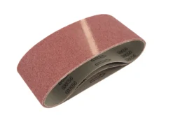 Universal Fit 120 Grit Sanding Belt (W)76mm (L)533mm, Pack Of 3