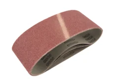 Universal Fit 80 Grit Sanding Belt (W)76mm (L)533mm, Pack Of 3
