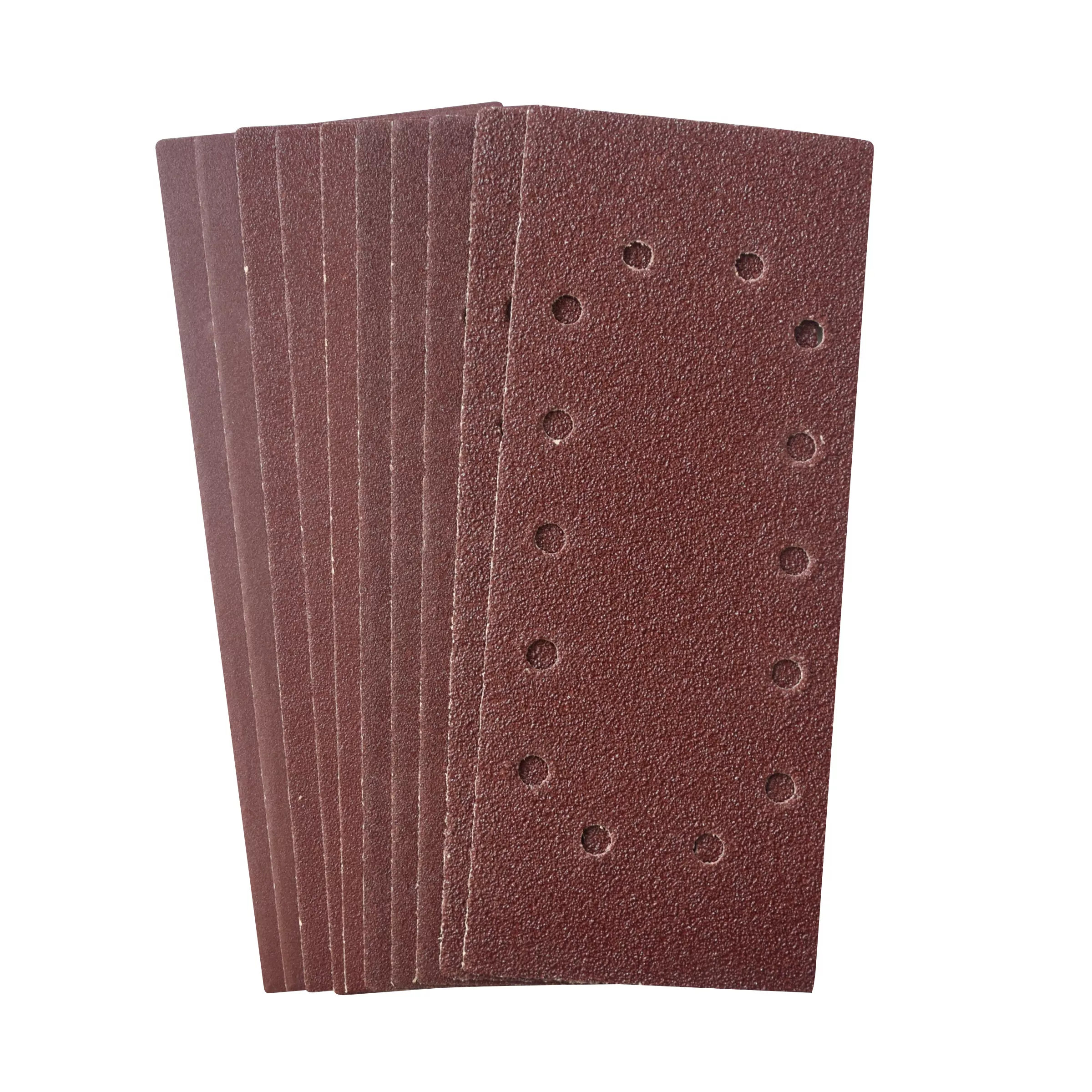 Universal Fit Assorted Punched 1/2 Sanding Sheet Set (L)280mm (W)115mm, Pack Of 10 4 Universal Fit Assorted Punched 1/2 Sanding Sheet Set (L)280mm (W)115mm, Pack Of 10 - Image 2