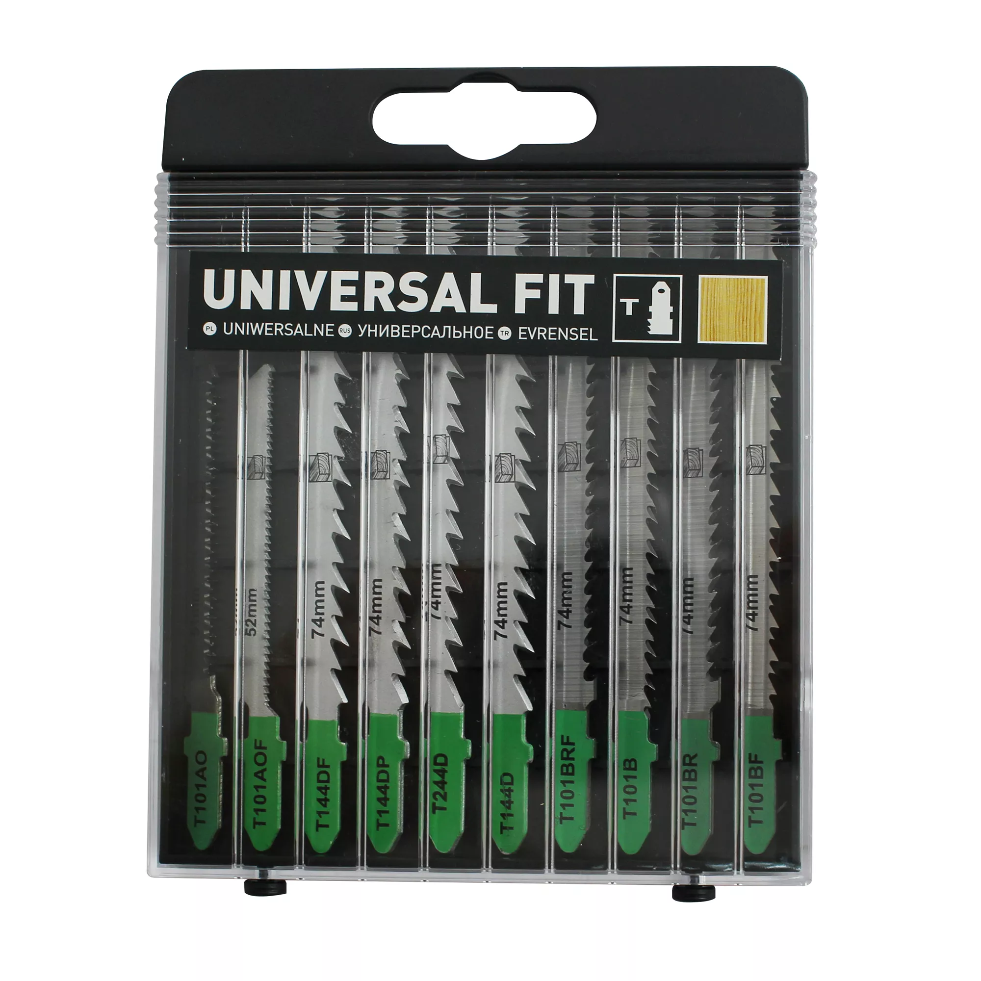 Universal T-shank 10 Piece Jigsaw Blade SJG99902 3 Universal T-shank 10 Piece Jigsaw Blade SJG99902