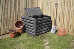 Verve Wood Effect Composter 400L 14 Verve Wood Effect Composter 400L -Hozelock Shop verve wood effect composter 400l5063022039118 02i
