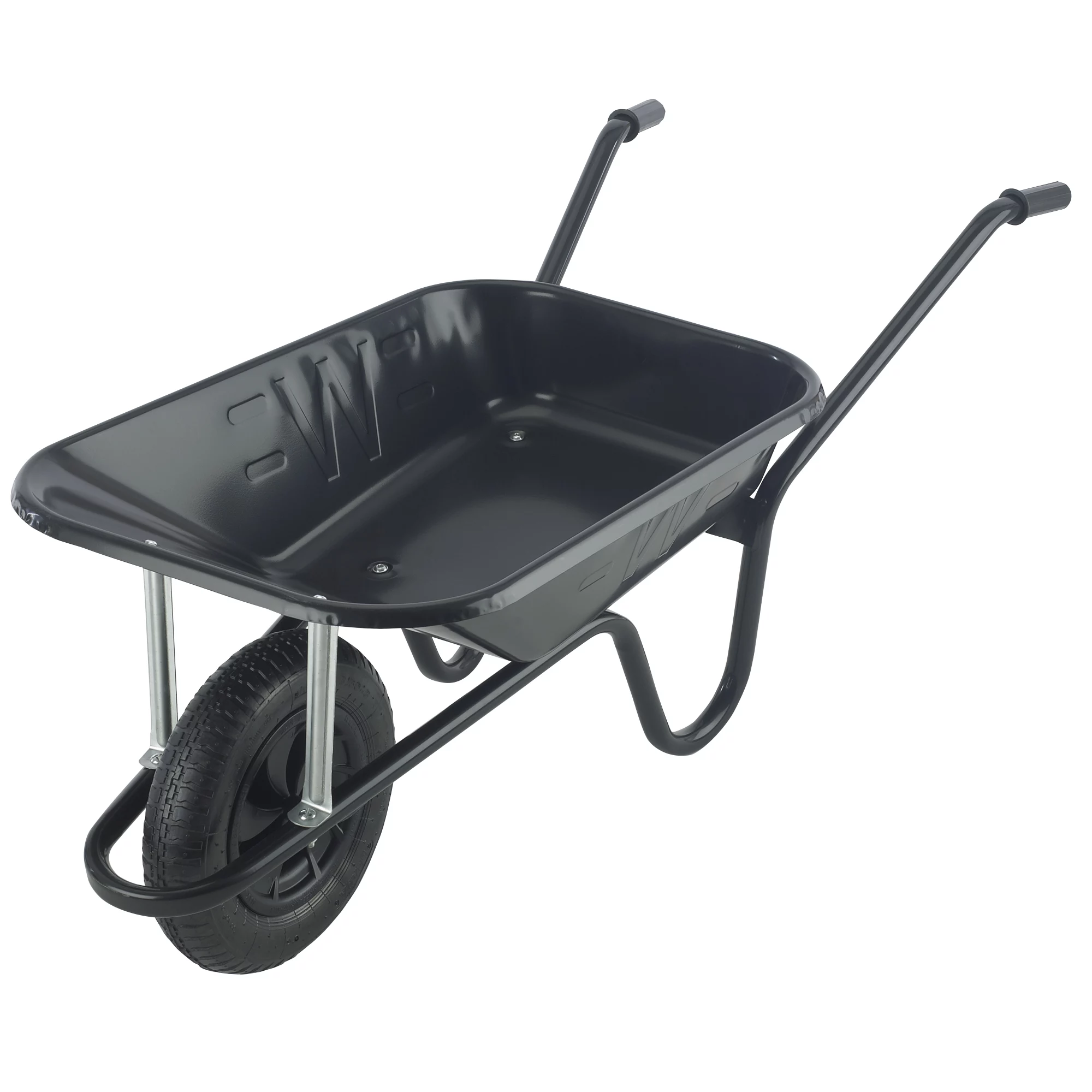 Walsall Endurance Black Steel Heavy Duty Wheelbarrow 85L 3 Walsall Endurance Black Steel Heavy Duty Wheelbarrow 85L