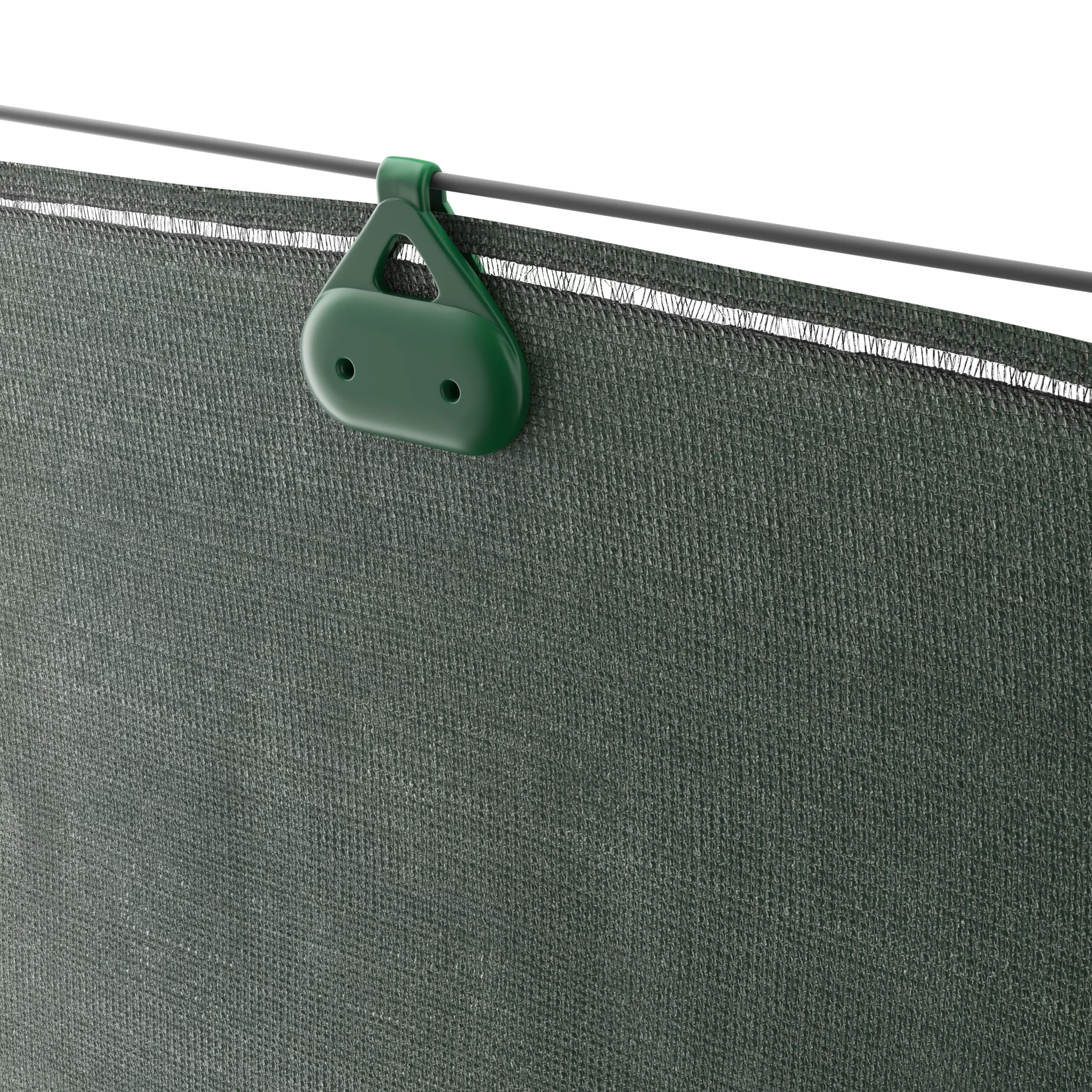 Woven Breeze Green Polyethylene (PE) Garden Screen (H)1m (W)3m 6 Woven Breeze Green Polyethylene (PE) Garden Screen (H)1m (W)3m - Image 4